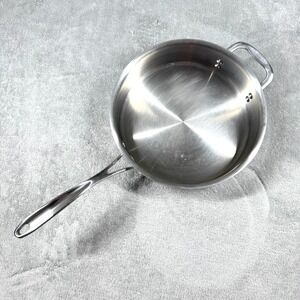 Calphalon 5003 Tri-Ply 10" Sauté Pan Stainless Steel 3 QT Skillet 2" Deep